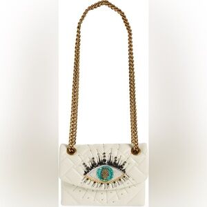 Mini Kensington Eye Quilted Leather Crossbody Bag